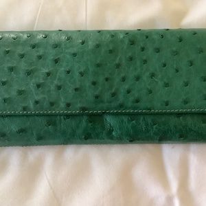 Genuine ostrich wallet